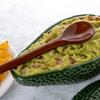 Bol à guacamole - fisura - avocat - porcelaine - 18 x 10 cm - vert