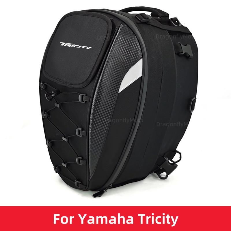 

Сумка для мотоцикла Yamaha Tricity 300 125 155 2018 2019 2020 2025 2025 водонепроницаемая многофункциональная сумка для шлема большой емкости чёрный