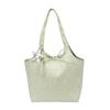 Multi Color Star Glitter Print Canvas Tote Bag For Women Sweet Style Shoulder Bag With Star Charm Bow Knot For Daily School