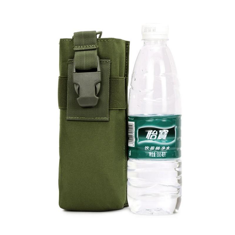 Outdoor Walkie Talkie Pouch Water Bottle Bag Handheld Radio Bag Molle Tactical Multifunctional Accessory Bag Travel EDC Pack