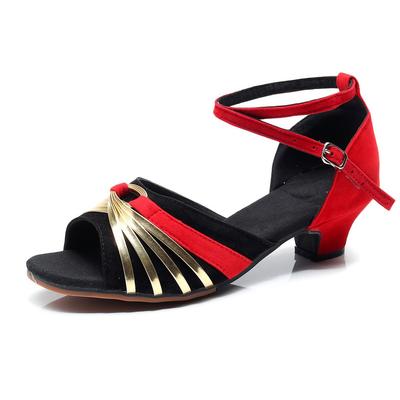 2025 Fabrik Direkt High Heel Damen Übergröße Latein Tanzschuhe Sommer Outdoor Square Dance Ballsaal Tanzschuhe Erwachsene