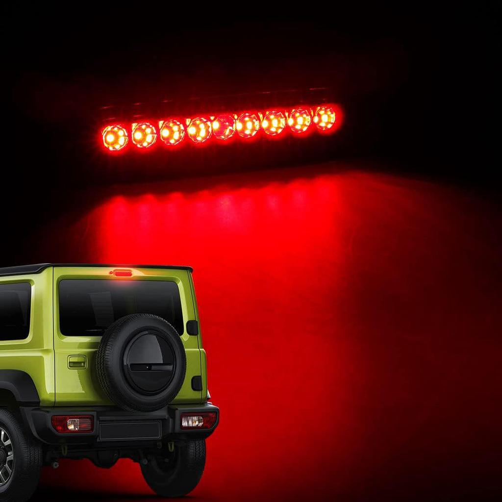 Suzuki Jimny JB64/74 3-Door/5-Door Red LED Smoked High-Mount Brake Light