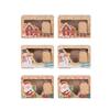 6/12 Weihnachtssüßigkeiten-Keksboxen Geschenkbox Kraft mit Fenster Feiertags-Leckerli-Box Verpackungsbox Weihnachtsmann Schneemann Weihnachten Geschenkbeutel Noel