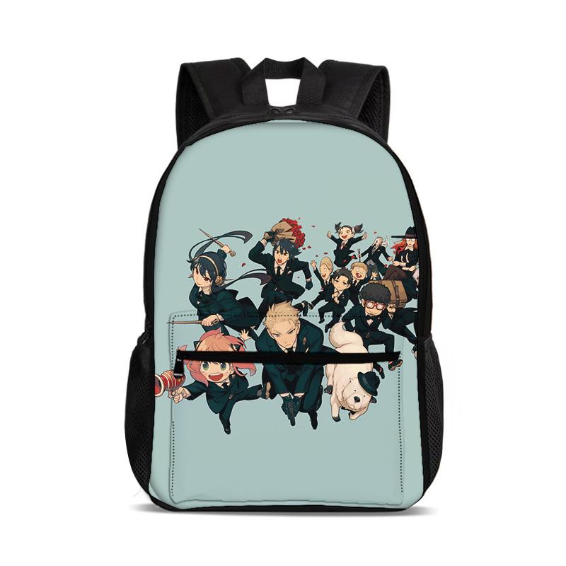SPY×FAMILY Zaino Versatile Cartone Animato Grande Capacità Outdoor Viaggio Alpinismo Ragazzo e Ragazza Scuola Compleanno Miglior Regalo