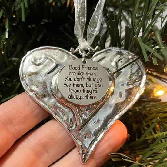 Christmas Decoration Star Fairy Heart Deer Snowman Deer Shape Hanging Pendant Window Front Wall Fireplace Home Party Ornament