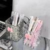 Transparente Acryl Make-up Pinsel Aufbewahrungsbox Schreibtisch Kosmetik Organizer Lippenstift Aufbewahrung Nagellack Displayständer Rack Schmuckkoffer