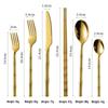 304 Stainless Steel Bamboo Joint Cutlery Set: Steak Knife, Dinner Fork, Dessert Spoon, Chopsticks - Elegant Gift for Hotels & Boutiques