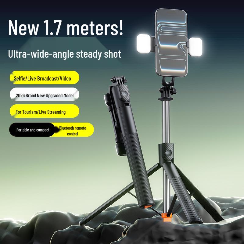 X5se Bluetooth Selfie Stick and Tripod with 1.7m Extension and Remote Control
