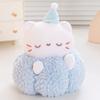 Kawaii Japan Bring Cat in Pumpkin Cat Plushie Stuffed Cute Kitten PLush Toys for Kids Girly Heart Plush DOll Toys for Kids