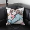 Anime Danganronpas Pillow Case Fashion Square Pillowcase Bedroom Sofa Room Ins Decoration Leisure