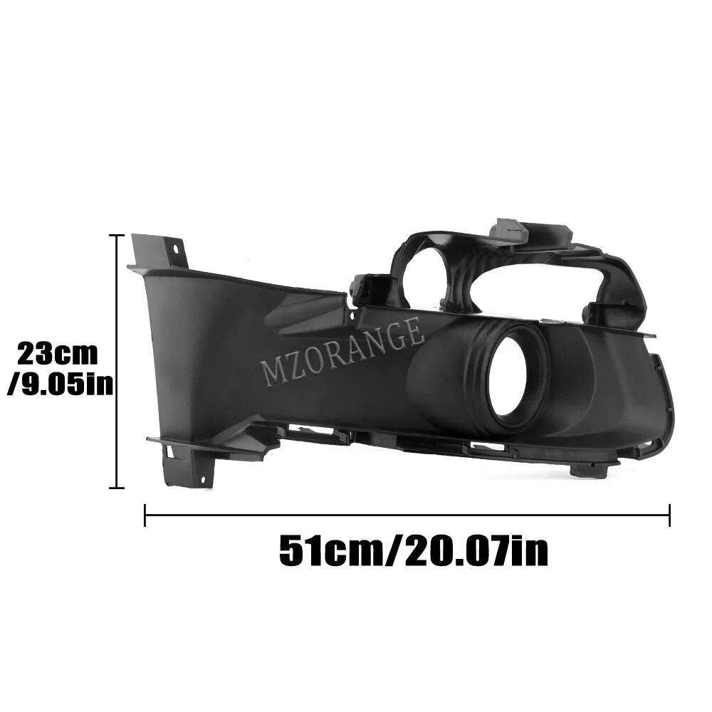 Bara de protecție față, partea șoferului, capac lumini de ceață pentru Ford Mustang 2015 2016 2017 FR3Z17E811AA Cadrul farului proteja accesoriile auto