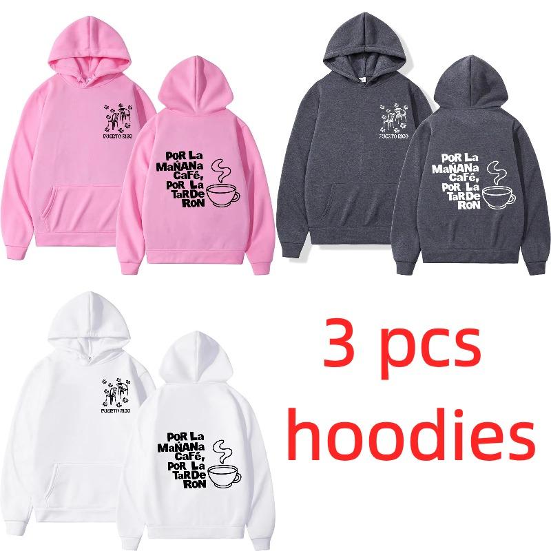 Autumn Unisex Hoodies Fashion Letter Pullover Long Sleeves Loose Casual Vintage Men's Women's Sweatshirts