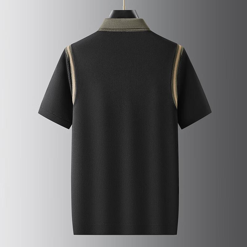 Men's Plus Size Short Sleeve Polo Shirt