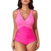 Vintage One Piece Swimsuit Sexy Printed Swimming Suit for Women Summer Monokini Swimwear Bathing Suits Boho Ladies Swimsuits