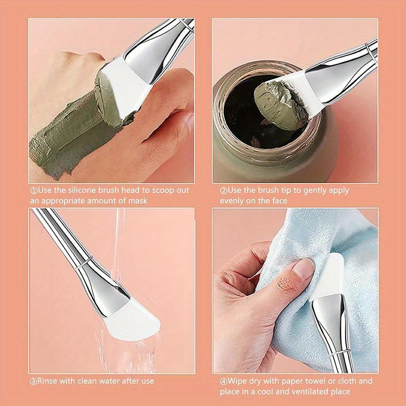 Facial Mask Brush Soft Hair Facial Mask Brush Brush Applicator For Facial Mask Beauty Salon Brushes Makeup Tools