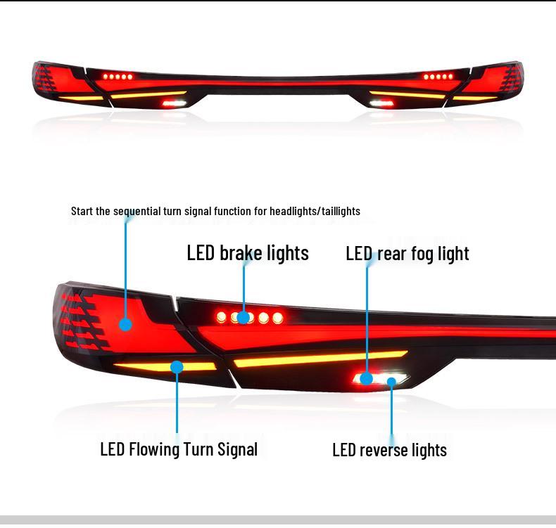 Toyota 9th Gen Camry 2024-25 LED Dynamic Taillight Assembly