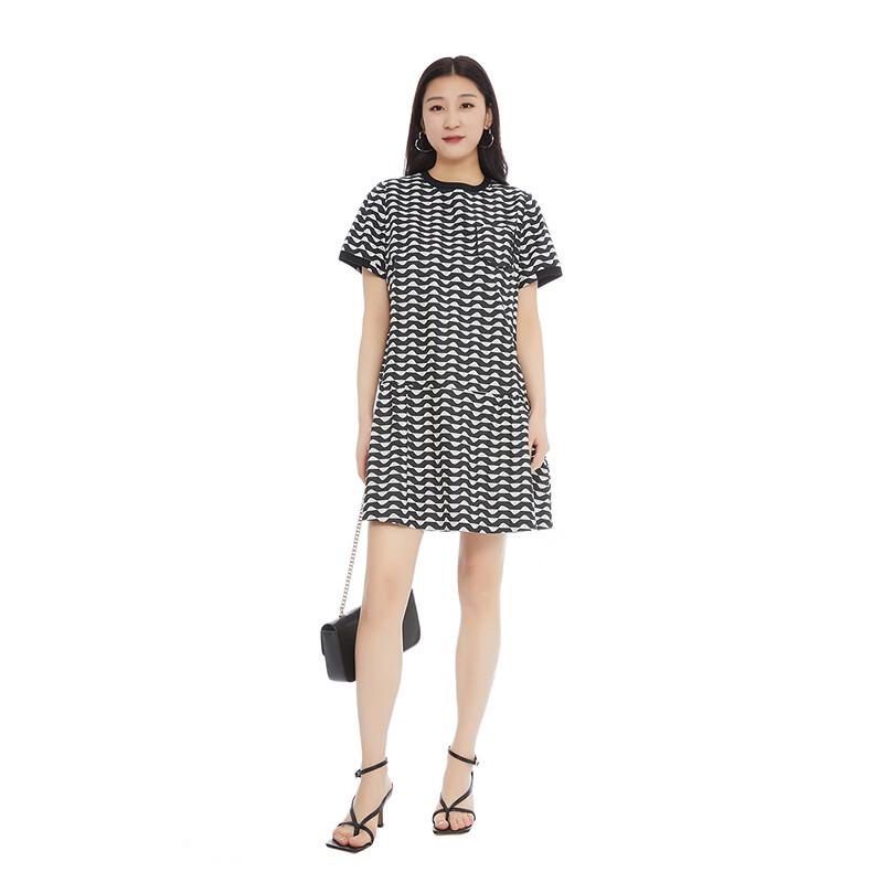 

Gejin Women s Geometric Print Mini Dress M