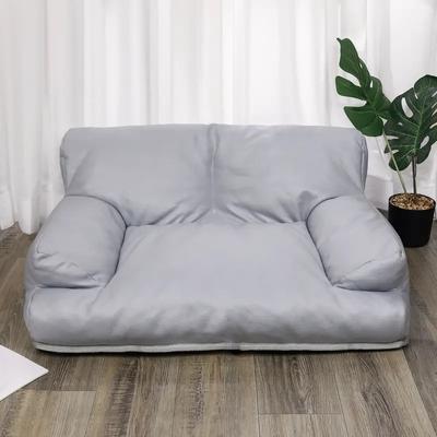 Hundebett für kleine und mittelgroße Haustiere, Sofa, Zwinger, Schlafen, Leder, wasserdicht, Hundehütte, weich und bequem