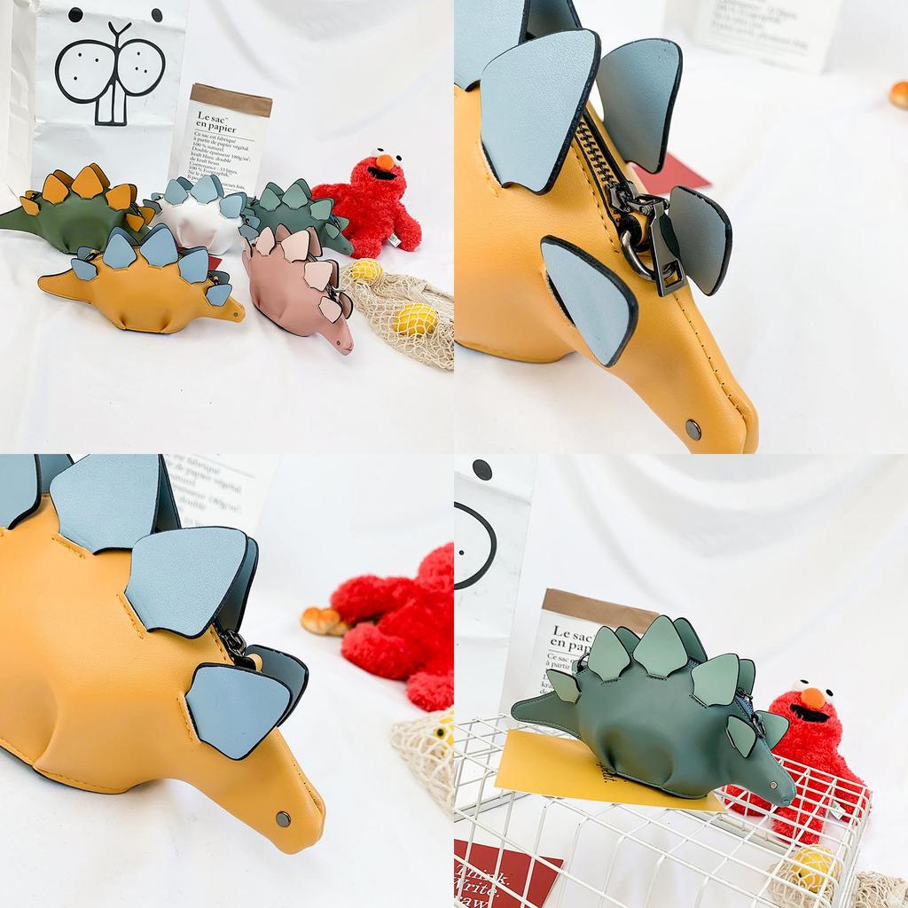 Cute And Colorful Dinosaur Cartoon Crossbody Bag For Women Fashionable And Trendy