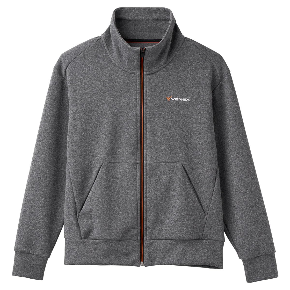 

Venex Recovery Move Stand Collar Heather Size M Women s Jacket, Gray, (8164)