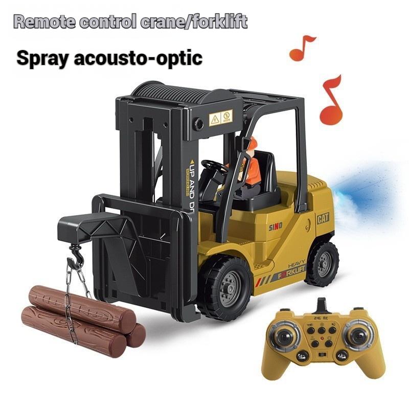 1:64 Fragen Sie Nanfeng Bluetooth Mini Legierung Gabelstapler Fernbedienung Ingenieurfahrzeug Kann per Handy gesteuert werden Auto Kinder