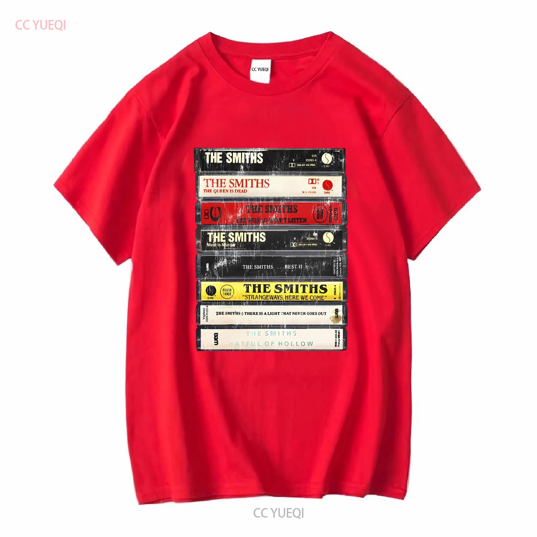 

The Smiths Morrissey 80s Cassette Tapes Jersey T Shirt long or short sleeves vintage Washed Breathable Comfortable streetwear S