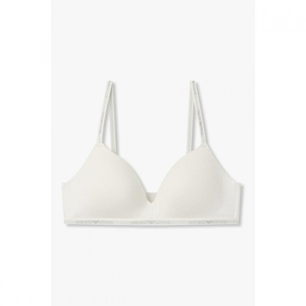 Emporio Armani Women Metallic Logo Padded Triangle Bra 0826181507 S(70~75)