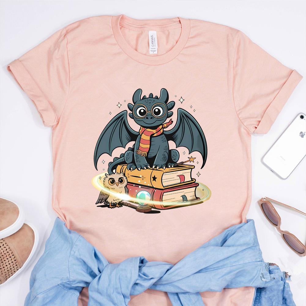 Toothless Vintage Tshirt How To Train Your Dragon Tshirt Dragon Graphic T Shirts Bookish Shirt Unisex Women Short Sleeves Tops