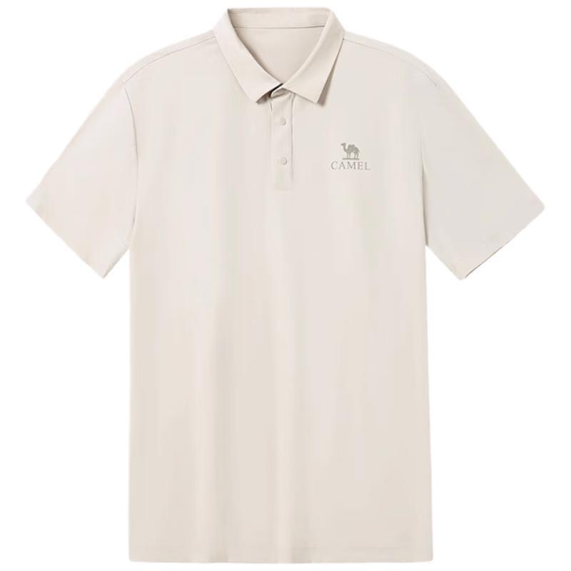 Camel Unisex Outdoor Quick-Dry Polo T-Shirt