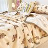 Coral Fleece Blanket Thickened Winter Blanket Bed Sheet Air Conditioning Blanket Nap Office Sofa Cover Blanket
