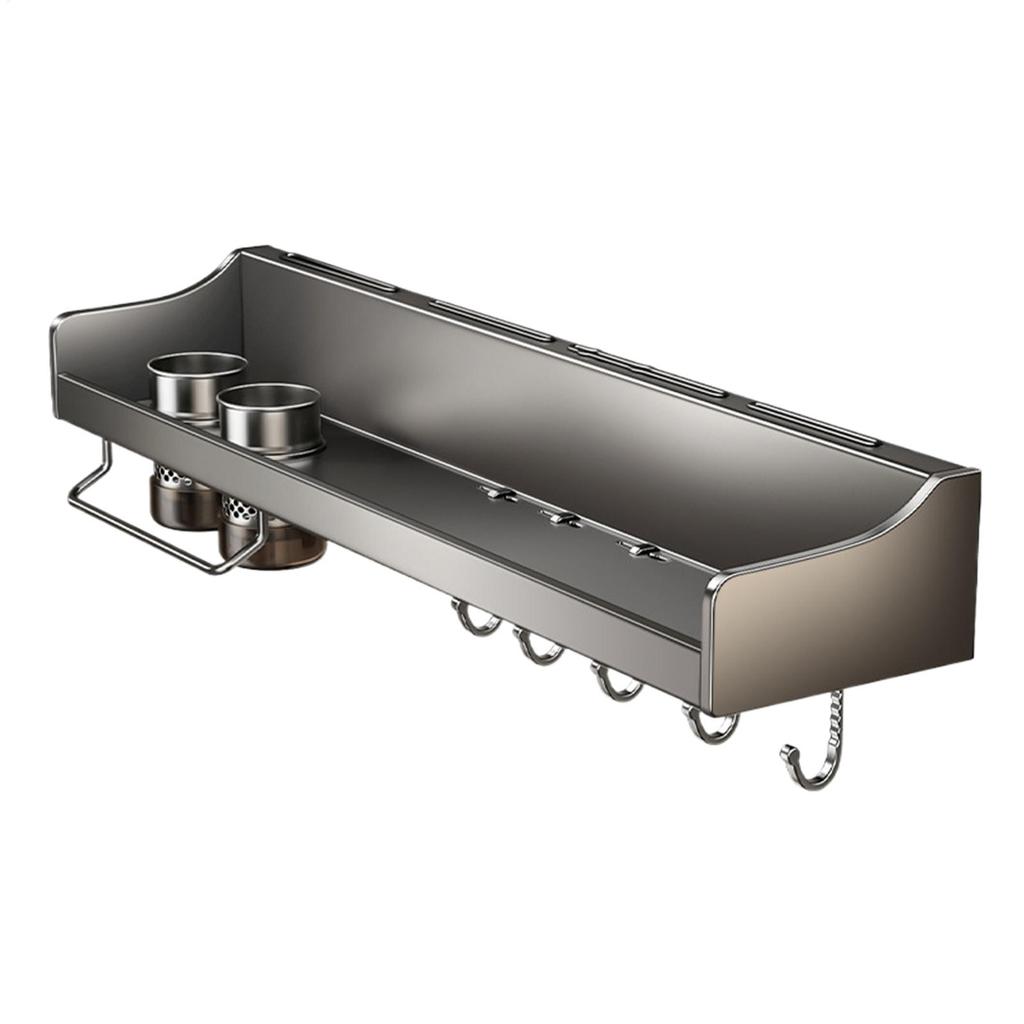 Kitchen Storage Rack Multifunctional Cutting Board Holder Wall Rack Utensils Rack For Kitchen Seasoning Holder Organize