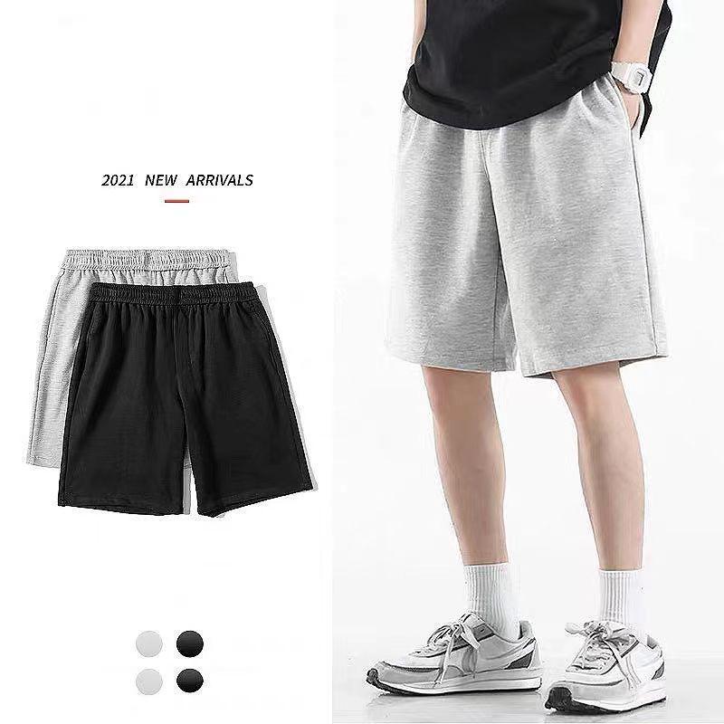 Pánské rychleschnoucí ležérní 3/4 sportovní kalhoty z ledového hedvábí - lehké letní běžecké kraťasy Trend