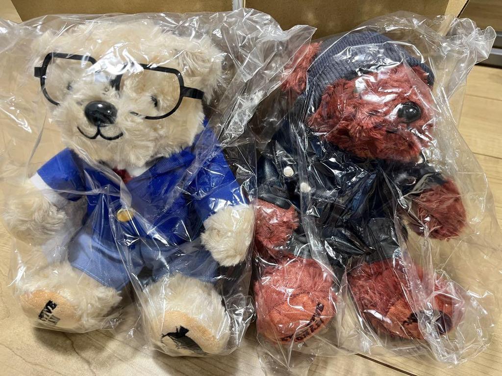 [USED] Detective Conan Teddy Bears: Conan Edogawa ver. & Shuichi Akai ver.