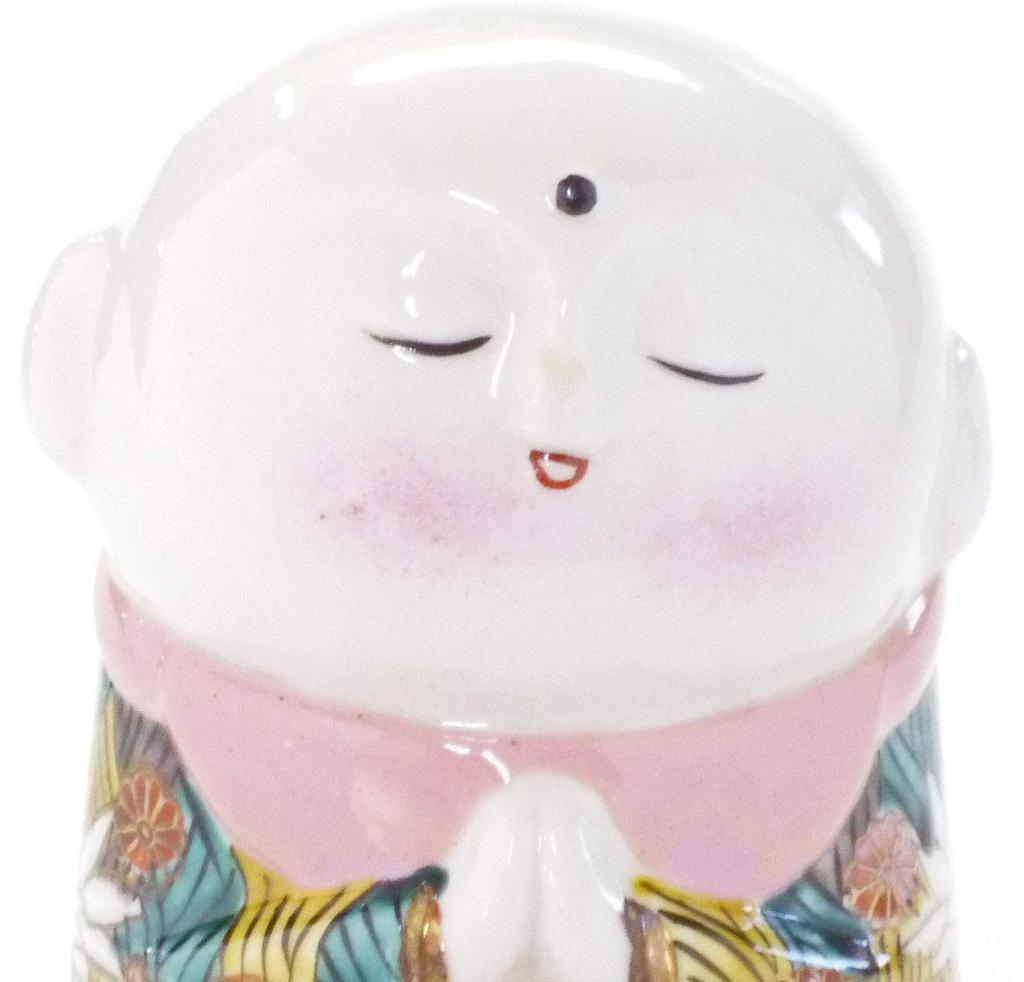 Kutani Jizo Kinkazume Interior [Auspicious Ornament] No. 3.5