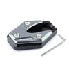 PLEAVIT Bike Side Stand Plate Extension Pad End Universal (Gray)