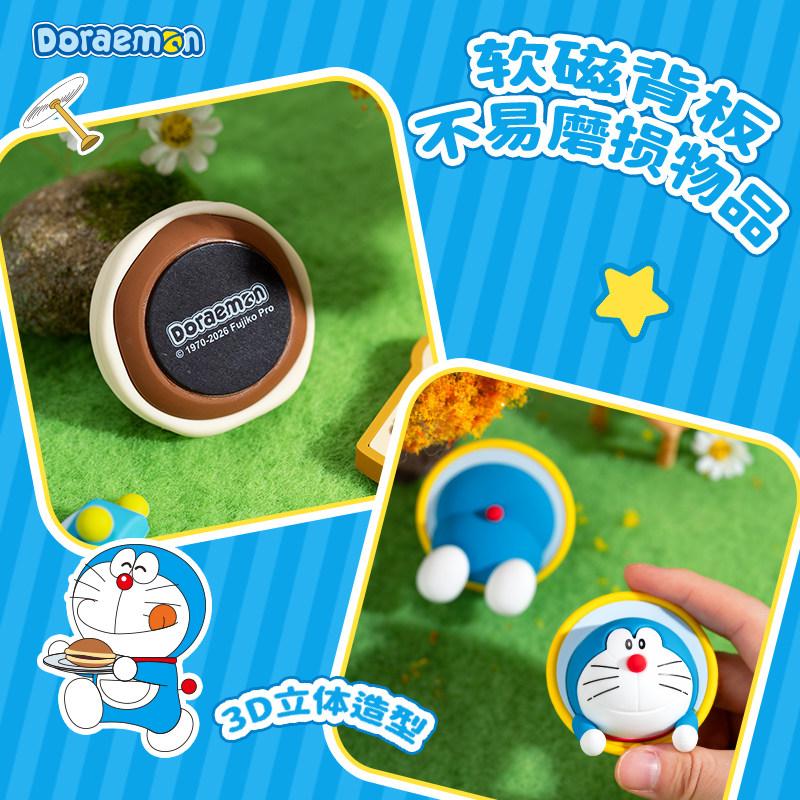 2026 New Doraemon Style Figures Refrigerator Magnets Creative Cartoon Anime Home Kitchen Decorative Collectibles Gifts