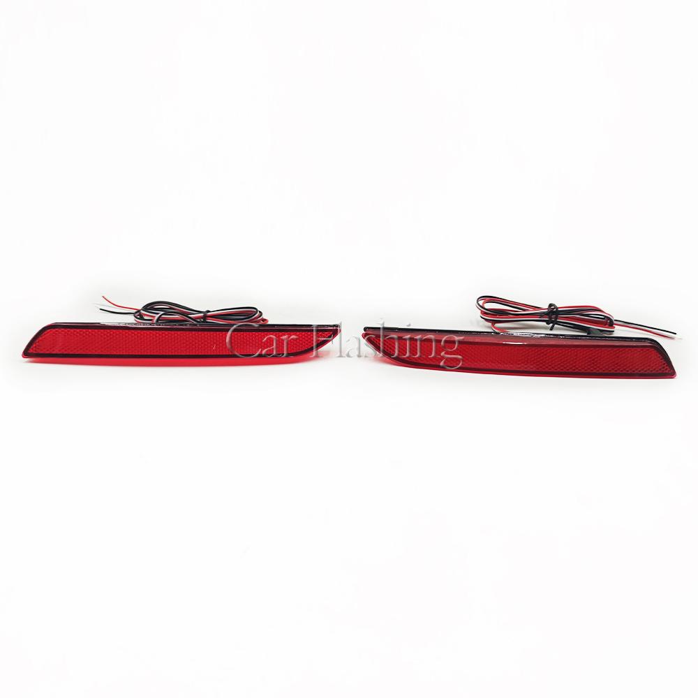 Car LED Rear Bumper Lamp Brake Light Reflector For Honda JAZZ Fit 10-13 CRZ CRV Acura TSX Odyssey 15-23 Taillight turn signal