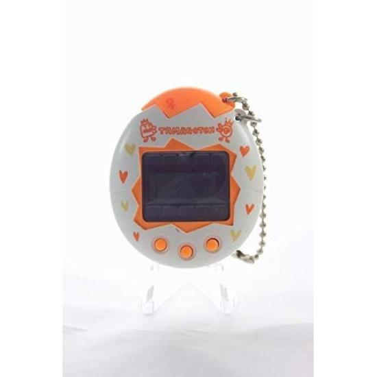 Mesutchi Tamagotchi White Orange Bandai 1997 Edition &
