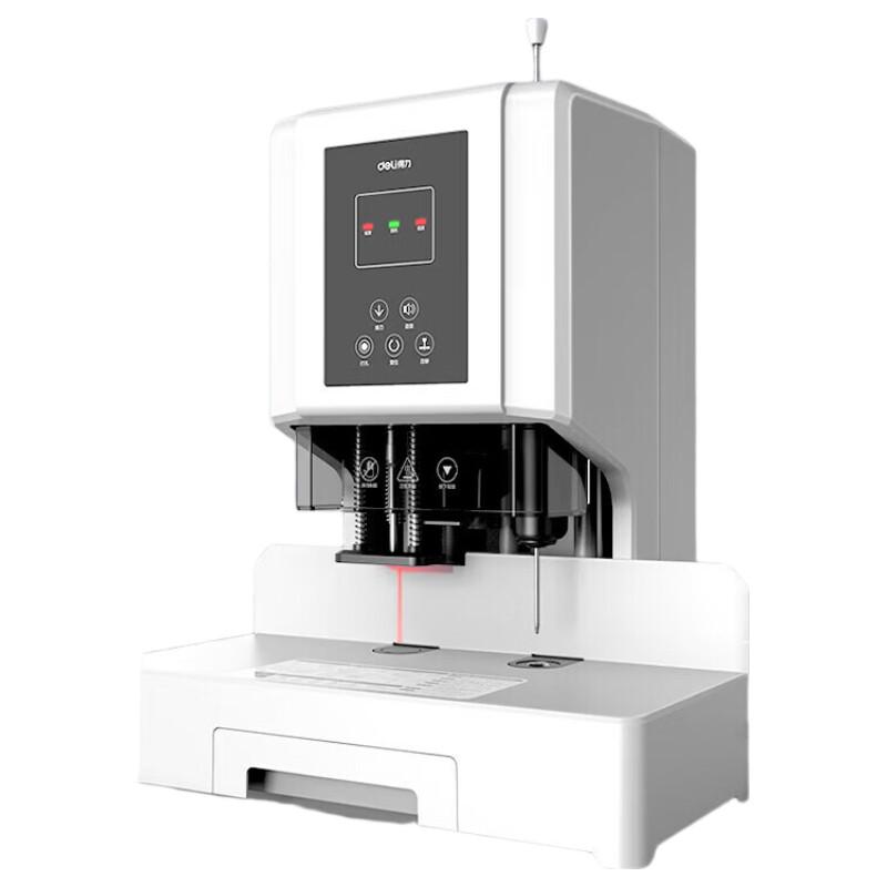 

Deli 60mm Electric Accounting Binding Machine CN plug (adapter included)