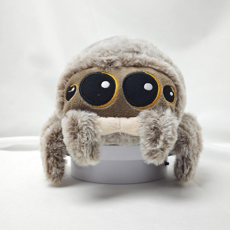 1Pc Kid Gift Stuffed Soft Animals Plushies Spider Toy Black Little Lucas Simulated Pillow Doll Anime Game Room Pillow Decor