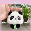 Charming Miniature Plush Panda Toy Keychain Cute Animal Hanging Decor Gift Item