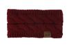 Neuestes Breites Gestricktes Wolliges Stirnband Winter Warm Ohr Damen Verdicken Turban Haarschmuck Mädchen Haarband Kopfbedeckungen Ohrwärmer