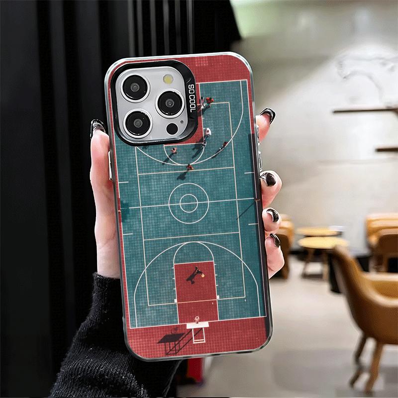 Basketball Sports Aesthetics Soft Phone Case for iPhone 15 16 17 Pro Max 17Air 16E 14 Plus 13 12 Mini Shockproof Cover Back Shel