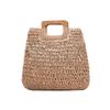 Wooden Bag Handle Decorative  Square Wood Strap Solid Color Hand Bag Replacement Accessories Diy Women'S Clutch Bag Handle