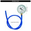 Car Exhaust Back Pressure Tester Set Pressure Gauges Test Tool Fuels Pump Vacuum Gauges Pressure Tester