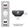 Hub Caps For Volkswagen VW Car Knee Support Cushion Auto Trapeze Leather Anti Fatigue Leg Pad Golf 4 5 6 7 Polo Jetta Sagitar Ma