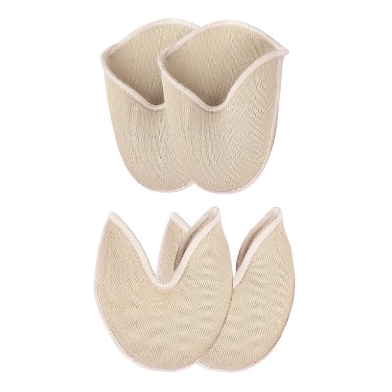 Ballet Pointe Shoe Toe Pad Toe Protectors for Women Soft Breathable Ballet Toe Pad Metatarsal Pad Forefoot Cushion