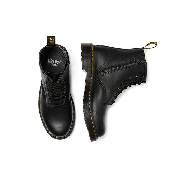 Dr. Martens 1460 Classic Side Zipper 8 Combat Boots Unisex Black 26692001
