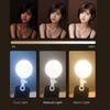 Clip-Halterung Mini-Fülllicht 3-farbige LED-Clip-Leuchte Handheld-Fotoleuchte Live-Streaming