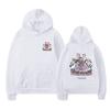 Youth Pop Casual Cute Cartoon Printed Couple Hooded Fleece Guard